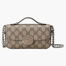 Gucci Petite GG Mini Bag Beige/Ebony
