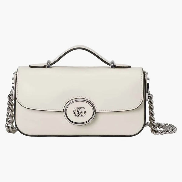 Gucci Petite Gg Mini Bag White