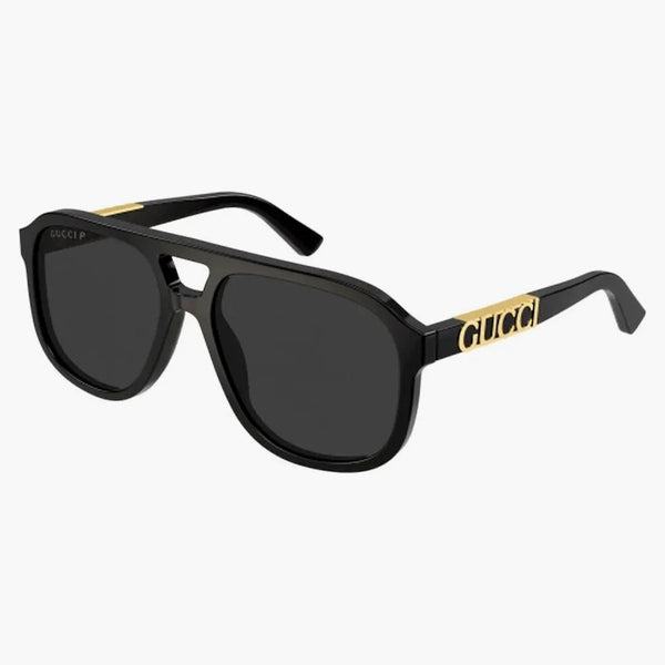 Occhiali da sole pilota Gucci Black (GG1188S-001-58)