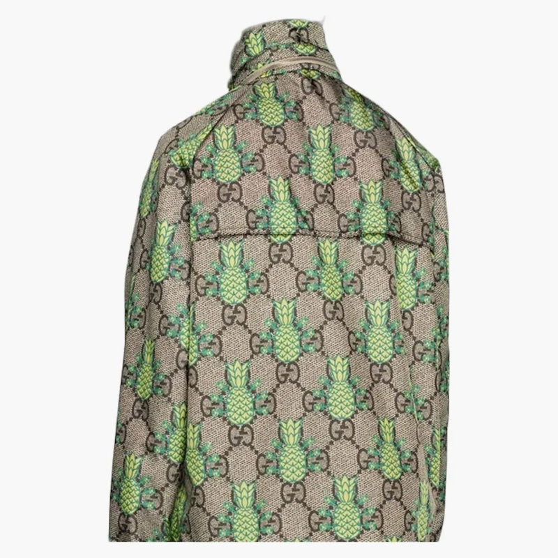 Gucci Pineapple Gg Print Jacket Green