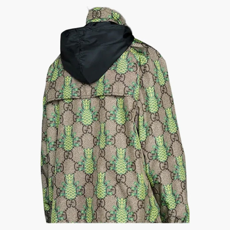Gucci Pineapple Gg Print Jacket Green