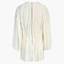 Gucci plisse s dlouhým rukávem bílé