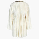 Gucci plisse s dlouhým rukávem bílé