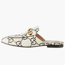Gucci Princetown Slipper White GG Debossed Leather