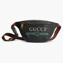 Gucci Print Belt Bag Vintage Logo Small Black