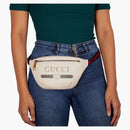 Gucci Print Belt Bag Vintage Logo Small White