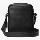 Gucci Print Messenger Bag Vintage Logo Black