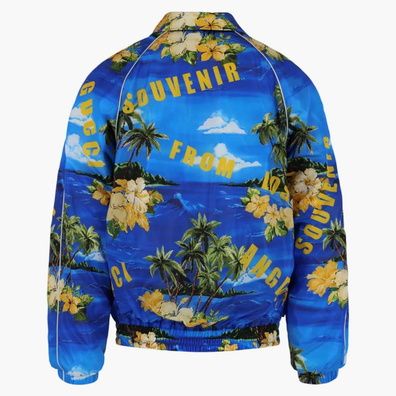Gucci Printed Nylon Jacket Multi