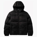 Gucci trapuntato logo-jacquard guscio con cappuccio.