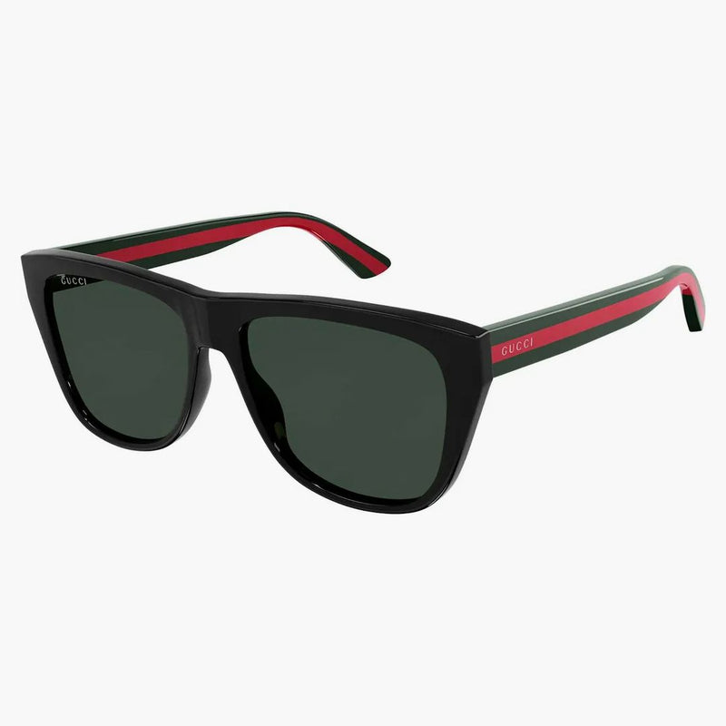 Sluneční brýle Gucci Rectangle Frame Black/Green (GG0926S-006-FRI)