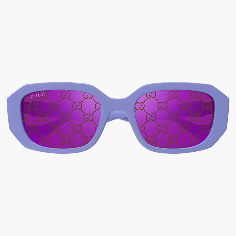 Gucci Rectangle Logo Frame Sunglasses Violet/Pink (GG1535S-004)