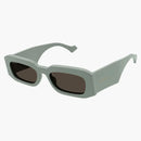 GUCCI RECTANGLE Solglasögon Green (GG1426S-004-FRI)