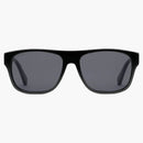 Gucci Rectangular Frame Acetate Sunglasses Black (519163 J0070 7710)