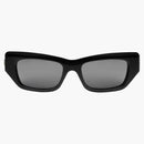 Gucci Rectangular frame Sunglasses Black/Silver (733383 J0740 1081)