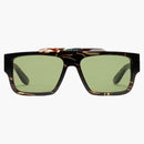 Gucci Rectangular Frame Solglasögon Dark Tortoiseshell (755273 J0740 2330)