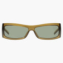 Gucci Rectangular Frame Sunglasses Light Brown