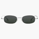 Gucci Rectangular Frame Sunglasses Silver/Gray (779496 I3330 8112)