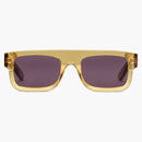 Gucci Rectangular Frame Sunglasses Dark Yellow (691349 J0740 7012)