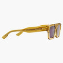 Gucci Rectangular Frame Sunglasses Dark Yellow (691349 J0740 7012)