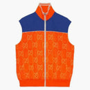 GG Jacquard Giaccietta GG Jacquard Giacca rimovibile Gucci arancione/blu