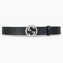 Gucci Reversible GG Supreme Belt Beige/Ebony