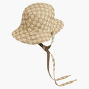 Gucci reverzibilní má v plátně GG a nylon béžové/hnědé