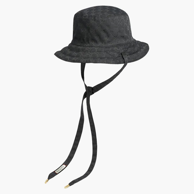 Gucci reversible has in GG Canvas and Nylon Black