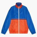 Gucci Reversibili Giacca di pelle G blu.