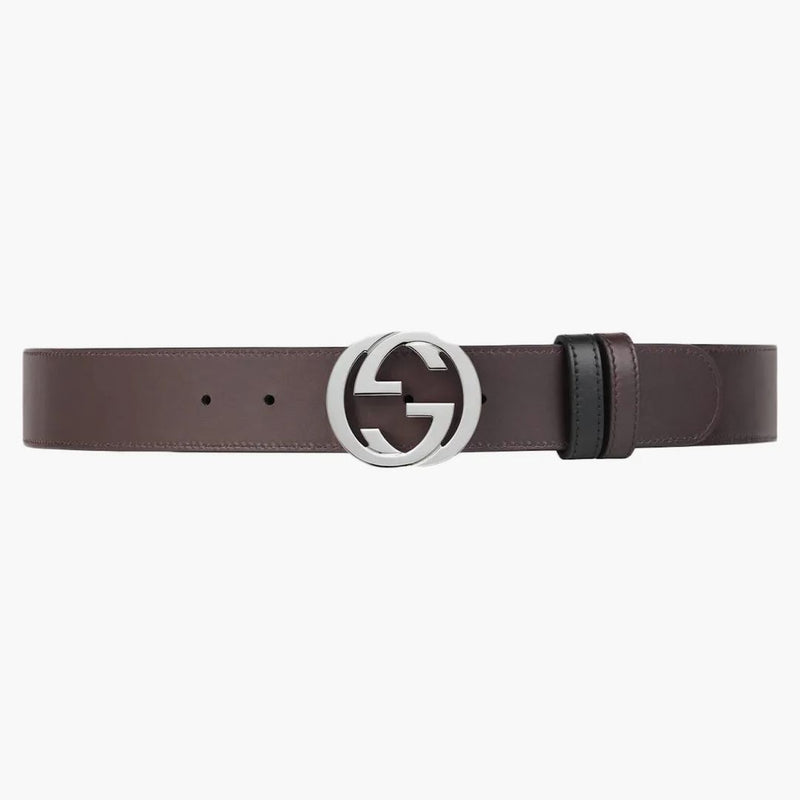 Gucci reversible signature Belt Black