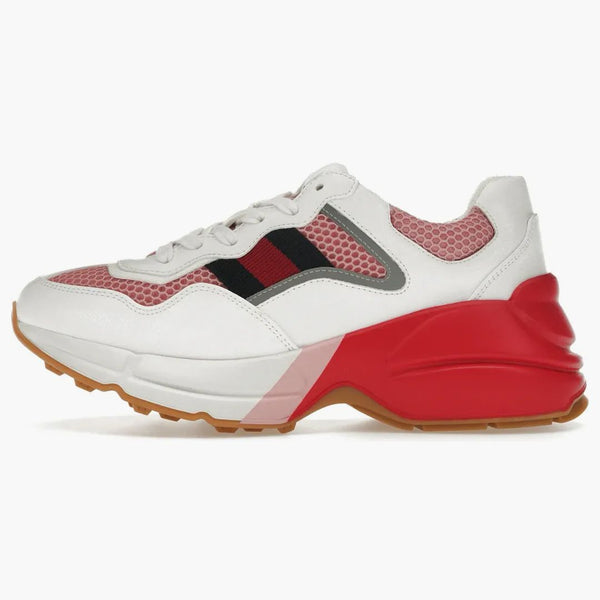 Gucci Rhyton White Pink (kvinnors)