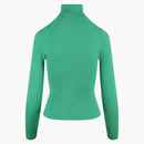 Gucci Ribbed Turtleneck svetr zelená