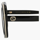 Gucci round frame acetate sunglasses black/black/gray (GG1240S-30013512-001)