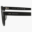 Gucci round frame acetate sunglasses Black/Black/Silver (GG1368S-3001399-001)