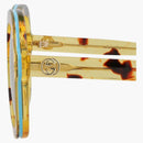 Gucci round frame acetate sunglasses havana/havana/brown (gg1240s-30013512-003)