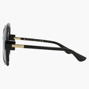 Gucci Round-Frame Injection Sunglasses Black/Black/Gray (GG1431S-300144433-001)