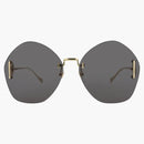Kovové brýle Gucci Gold-Frame Gold/Gold/Gold/Grey (GG1203S-30013411-002)
