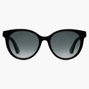 Gucci Round Frame Sunglasses Black/Green (610932 J0740 1031)