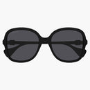 Gucci Round Sunglasses Black (GG1178S-001-56)