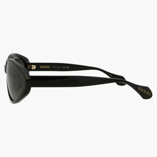 Occhiali da sole rotondi Gucci Black/Grey (GG1377S-30014359-002)