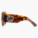 Gucci Round Sunglasses Havana/Brown (GG1647S-009)