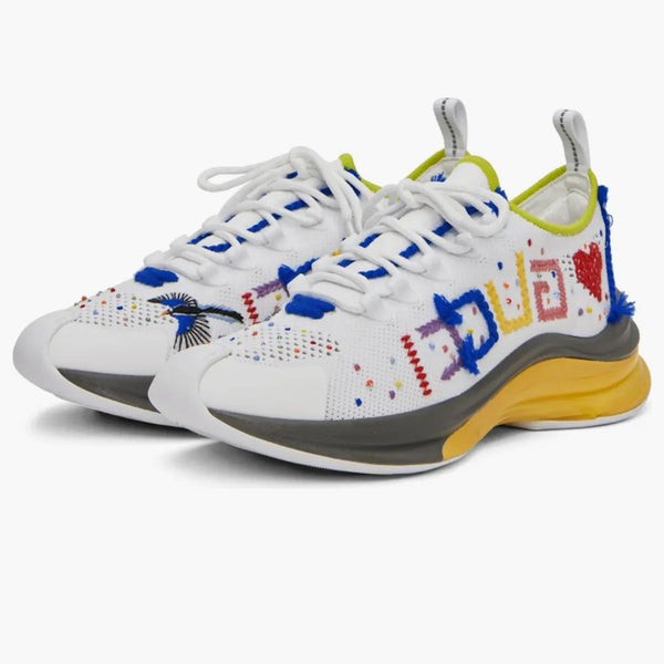 Gucci Run Lovelight White Blue Red