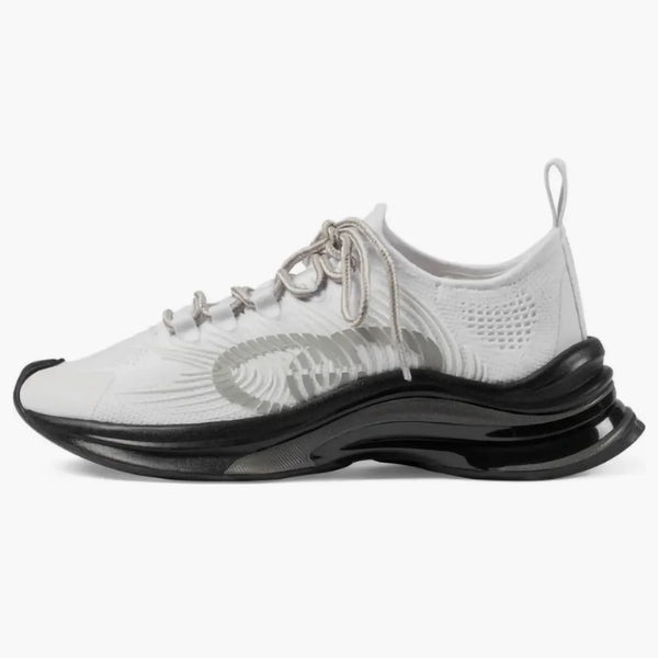 Gucci Run White Grey Black (kvinnors)