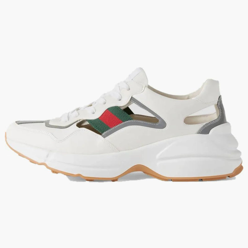 Gucci rhyton cut out white