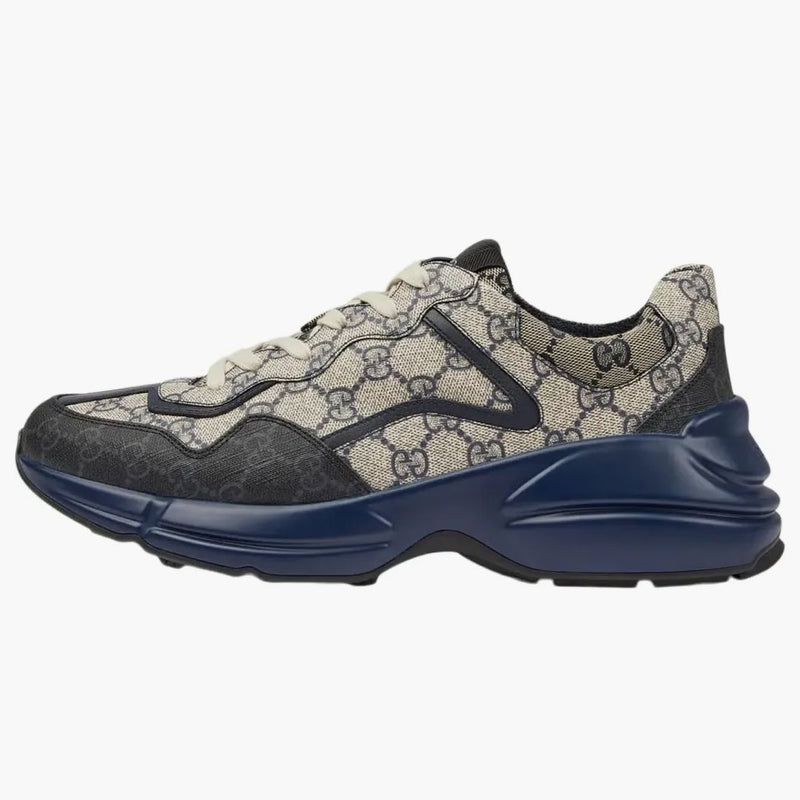 Gucci Rhyton GG Gray Navy