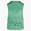 Gucci Scoopneck Tailored Vest Green