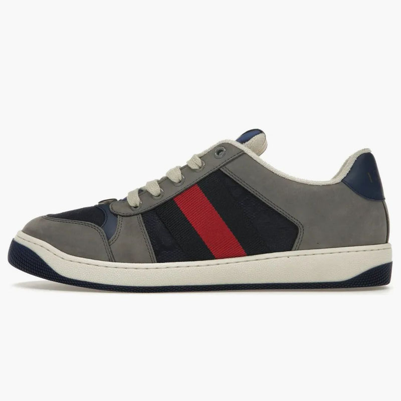 Gucci screener gg sneaker grå mocka
