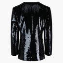 Gucci Sequin Blazer Blue