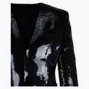 Gucci Sequin Blazer Blue