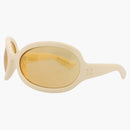 Gucci Shield-Frame Injection Sunglasses White/White/Yellow (GG1381S-30014360-004)