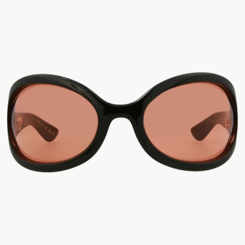 Gucci Shield Sunglasses Black/Red (GG1381S-30014360-001-00015)